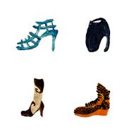 shoes drawing N2