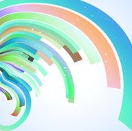 abstract colorful stripe technology shape background N2