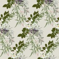 Floral Pattern N413