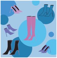 Boots n Heels - Vector