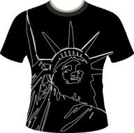 Statue of Liberty T-shirt design