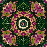 Floral seamless pattern Vecor background N8
