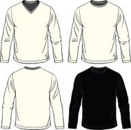 Blank Men&#039;s Long Sleeve Tees