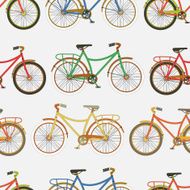 bicycles seamless pattern N9