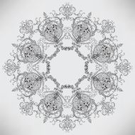 abstract circular pattern N9