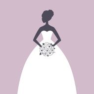 Vector Beautiful Bride N8