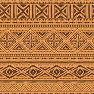 Ethnic ornamental textile seamless pattern N38