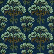 Traditional floral pattern in retro style N9