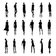 Set of bald women N2