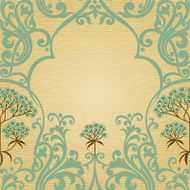 Traditional floral pattern in Victorian style N3