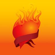 heart on fire
