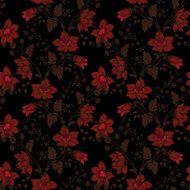 Retro floral seamless background N29