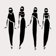 East women in veiled N5