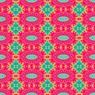 Seamless Pattern in Ethnic Style N32