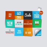 Color sale cards