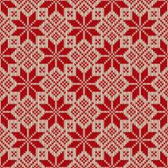 Winter Holiday Seamless Knitted Pattern N18