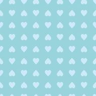 Vector Seamless Pattern with Hearts N13