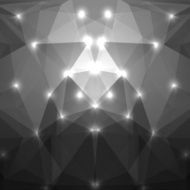 Abstract gray triangles background N9
