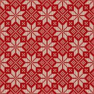 Winter Holiday Seamless Knitted Pattern N19