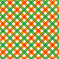 Thanksgiving or autumn gingham fabric seamless pattern included
