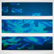 Abstract Geometric Banner N10