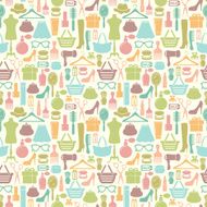 Beauty fashion sale shopping seamless background