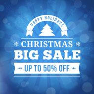 christmas big sale background