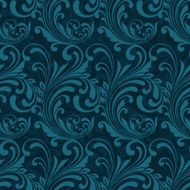 Dark blue ornamental seamless