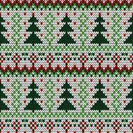 Christmas seamless knitted background N33