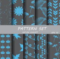 abstract natural pattern set N17