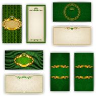 Elegant template for vip luxury invitation N24