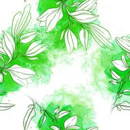 Seamless pattern with leaves N51