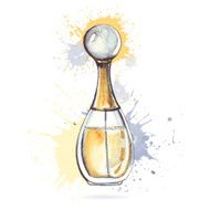 Beautiful perfume bottle N8