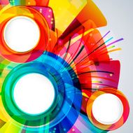 Multicolor abstract bright background Elements for design N12
