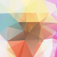 Abstract colorful background of triangles N24