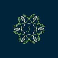 floral pattern frame