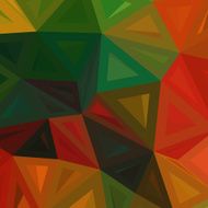 abstract 3D color triangle pattern background