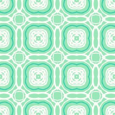 Vector mint green geometric art deco pattern