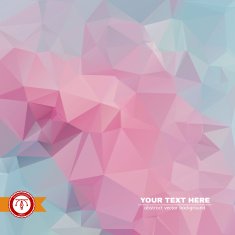 Abstract Colorful Triangles Background Vector N208