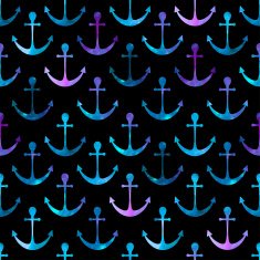 anchor seamless background Retro pattern of geometric shapes N2