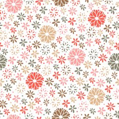 Seamless floral pattern endless background N2