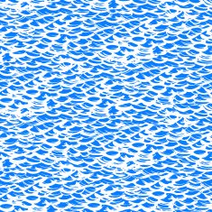 Nautical pattern inspired by fish skin in blue N2