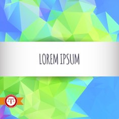 Abstract Colorful Triangles Background Vector N214