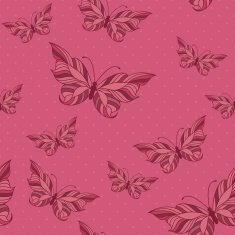 seamless pattern with butterflies N50