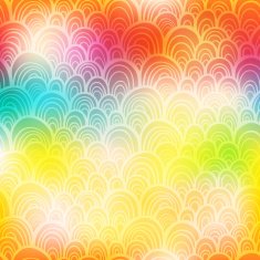 Abstract colorful rainbow ornamental background with scale texture N2