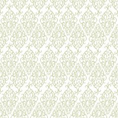 Seamless pattern with abstract damask doodle ornament N4