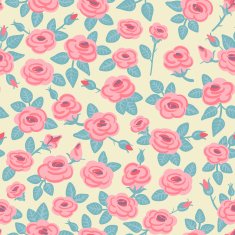 Seamless pattern of roses N3
