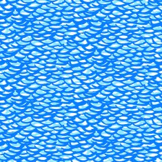 Nautical pattern inspired by tropical fish skin N3