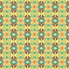Graphic seamless colorful pattern Flat style N4