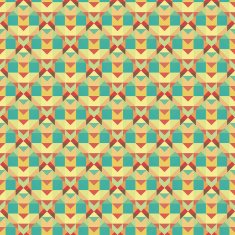 Graphic seamless colorful pattern Flat style N5